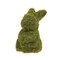 Slickblue; Spring Moss Bunny Figurine Sitting Rabbit 4 Inch Green Nature Style Table Decor - Set of 3; Category:Spring Tabletop Decor; Image:2